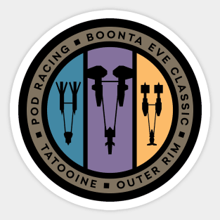 Pod Racing, Boonta Eve Classic Sticker